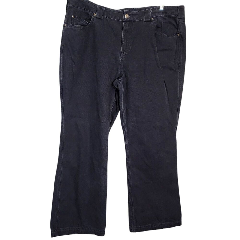 Gloria Vanderbilt Amanda Jeans Women’s Size 16 Blue Dark Wash Stretch Denim